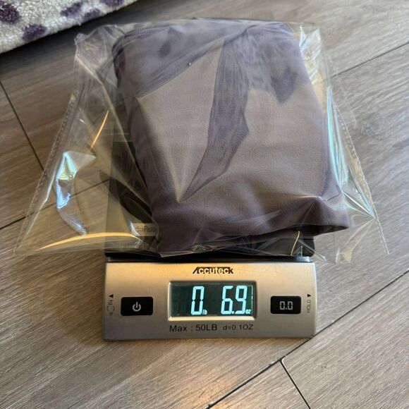 Athleta Girl high rise chit chat shine tight Purple leggings youth size XXL - Picture 9 of 9